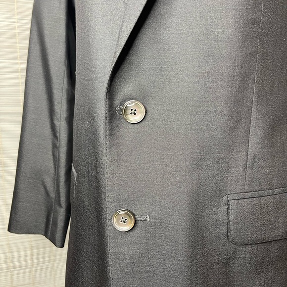 Dolce & Gabbana Classic Blazer Size M Gray Double Button - Picture 4 of 15